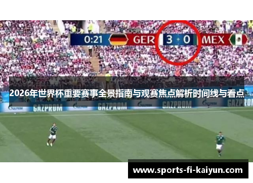 2026年世界杯重要赛事全景指南与观赛焦点解析时间线与看点